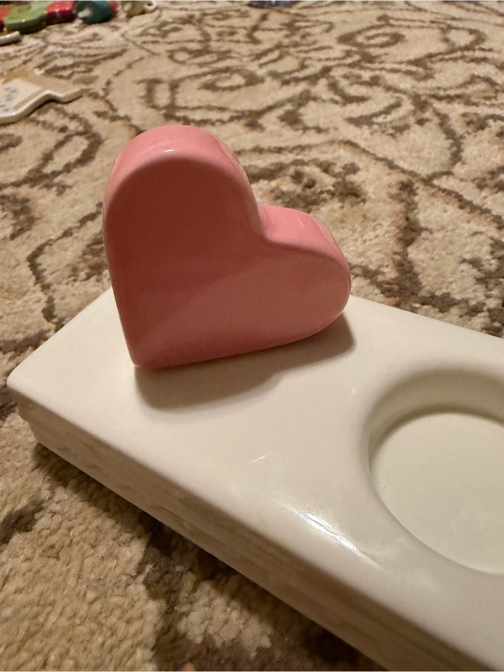 Nora Fleming Pink Heart be mine Mini A154 retired